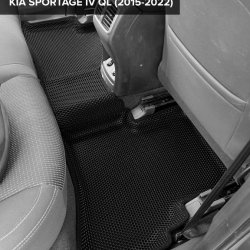3D коврики EVA с бортами Kia Sportage IV QL (2015-2022)
