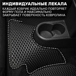2D коврики EVA GAC GS8 II 7 мест (2021-н.в) 