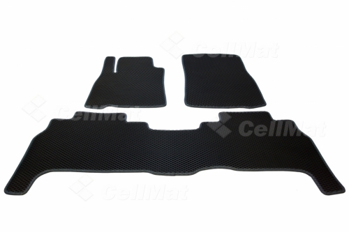 2D коврики EVA Toyota Land Cruiser 200, 5 мест (2007-2012)
