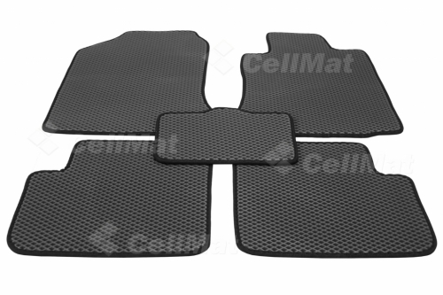 2D коврики EVA Toyota Corolla IX E120 5D хетчбек FWD, правый руль (2000-2006)