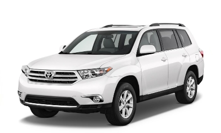 2D коврики EVA в салон на Toyota Highlander II гибрид (2007-2013)