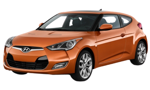 2D коврики EVA в салон и багажник  на Hyundai Veloster I (2011-2017)