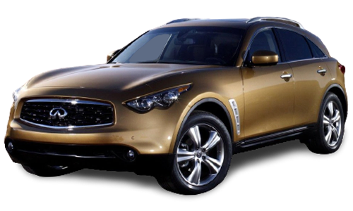 2D коврики EVA в салон и багажник  на Infiniti FX II (2008-2013)