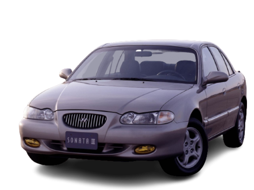 2D коврики EVA в салон  на Hyundai Sonata III (1993-1998)