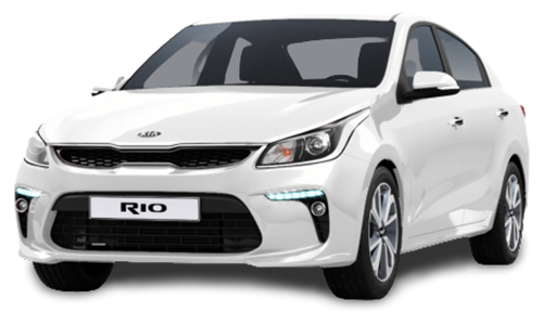3D коврики EVA с бортами в салон на Kia Rio IV (2017-н.в.)