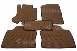 2D коврики EVA в салон на Toyota Chaser X90, правый руль (1992-1996)