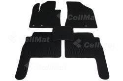 2D коврики EVA в салон  на Kia Sorento II 5 мест (2009-2012)