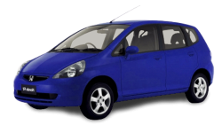 2D коврики EVA в салон и багажник на Honda Fit I 4WD, правый руль (2001-2008)