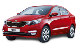 2D коврики EVA в салон и багажник  на Kia Rio III седан (2011-2017)