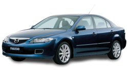 2D коврики EVA в салон и багажник на Mazda 6 I GG лифтбек (2002-2008)