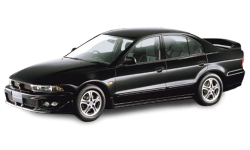 2D коврики EVA в салон на Mitsubishi Galant VIII USA (1996-2003)