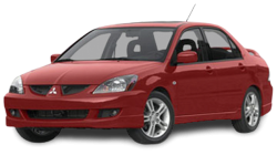 2D коврики EVA в салон и багажник на Mitsubishi Lancer IX седан (2000-2010)