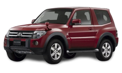 2D коврики EVA в салон на Mitsubishi Pajero IV 3D (2006-н.в.)